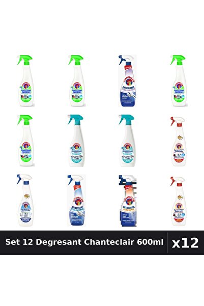 Chanteclair Set 12 Degresant Universal 600ml - Anti-Miros, Bicarbonat, Extra ...