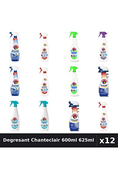 Chanteclair Set 12 Degresant Universal 600ml-625ml - Marsilia, Lavanda, Lamaie