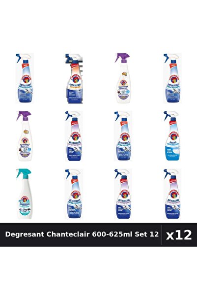 Chanteclair Set 12 Degresant Universal 600-625ml - Lavanda, Anti-Miros, Extra...