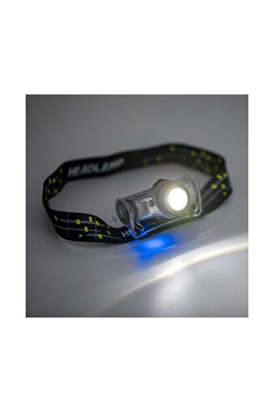 Zet Lanternă frontală LED 5W cu senzor, 8x3x5 cm, pentru cap, camping, alerga...