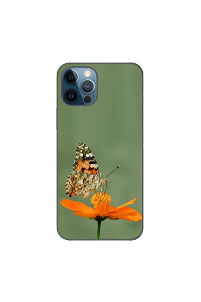 OEM Husa compatibila cu Apple iPhone 12 Pro Max Silicon Gel Tpu Model Fluture