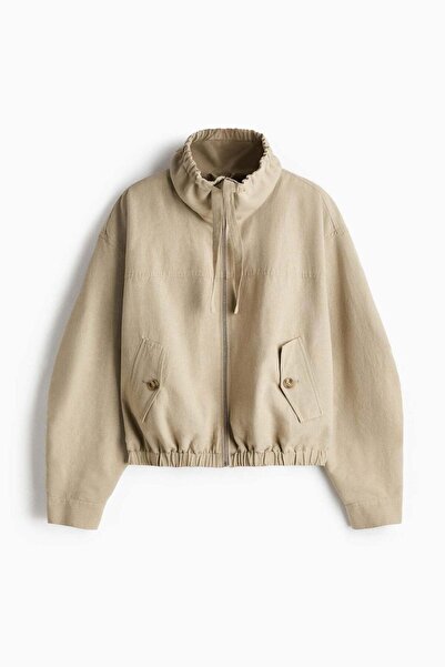 H&M سترة من مزيج الكتان