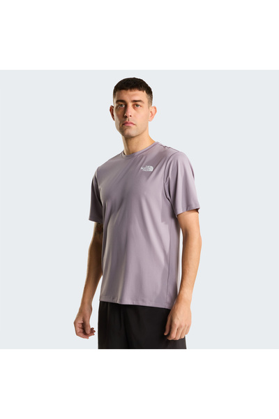 THE NORTH FACE تي شيرت رجالي باللون الرمادي من M 24/7 Box Nse Ss