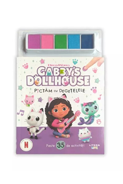 Litera Gabby's Dollhouse. Finger painting