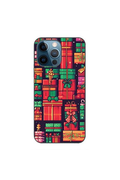 OEM Case compatible with Apple iPhone 12 Pro Silicone Gel Tpu Pattern Pixel A...