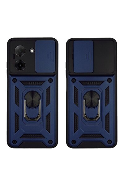 Sonique Θήκη Ring Armor CamPro για Xiaomi Redmi A5 4G (173.45mm) Μπλέ