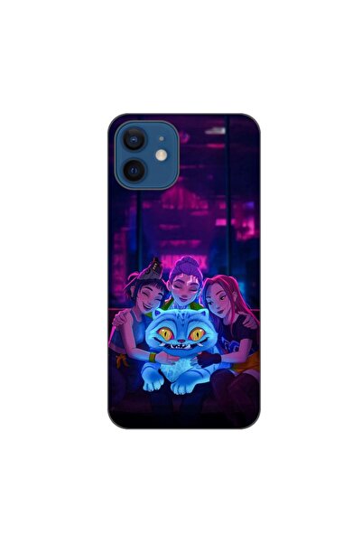 OEM Θήκη συμβατή με Apple iPhone 12, από σιλικόνη gel TPU, με σχέδιο KPop Dem...