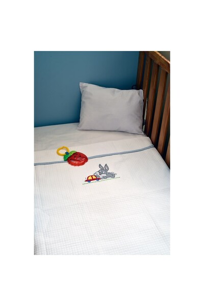 Baby Oliver Κουβέρτα Πικέ Αγκαλιάς Baby Looney Tunes Design 31
