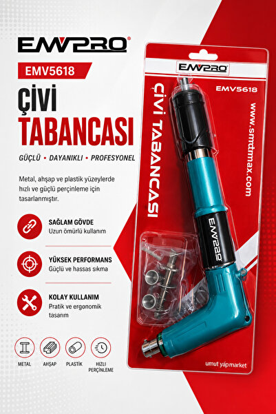 EMKA MAX Emvpro Barutlu Çivi Tabancası EMV5618