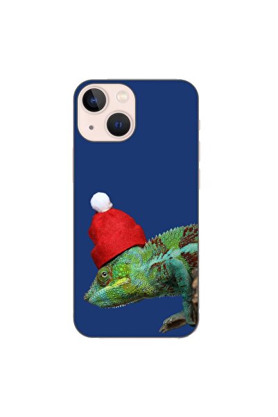 OEM Husa compatibila cu Apple iPhone 13 Mini Silicon Gel Tpu Model Craciun Ca...