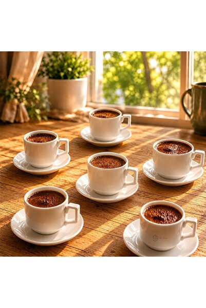 SQF Turkish Coffee Cups Rounded 12 Small Net Weight
