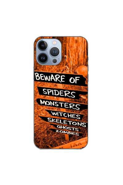 OEM Husa compatibila cu Apple iPhone 13 Pro Max Silicon Gel Tpu Model Hallowe...