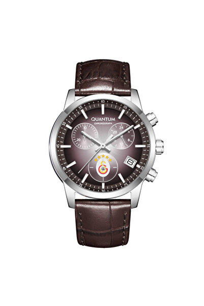 Quantum G1087.362 Quartz Deri Kahverengi 42 mm Erkek Kol Saati