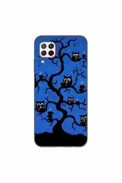 OEM Husa compatibila cu Huawei P40 Lite Silicon Gel Tpu Model Halloween Tree ...