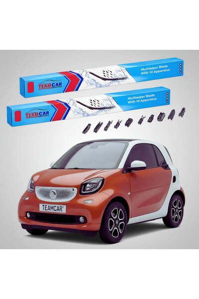 TEAMCAR Ștergătoare de parbriz Smart Fortwo Coupe 453 2014-2021 |   Set front...