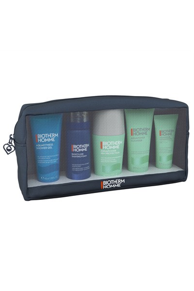 Biotherm Set Biotherm: Homme, Spumă de ras, 50 ml + Aquapower, Gel de curățar...