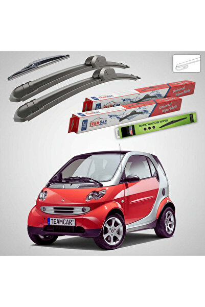 TEAMCAR Lame ștergătoare Smart Fortwo Coupe 450 1998-2004 |   Set plat față ș...