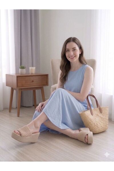 HKM shoes شباشب نسائية ذات كعب عالٍ من البولي مريحة وخفيفة الوزن من NEW SEASON