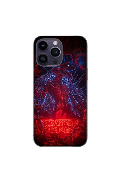 OEM Husa compatibila cu Apple iPhone 14 Pro Max Silicon Gel Tpu Model Strange...