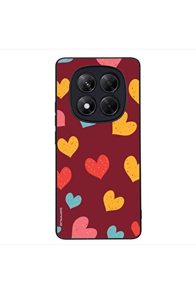 Sonique Θήκη Heart Series για Xiaomi Redmi Note 14 Pro 4G Μπορντώ