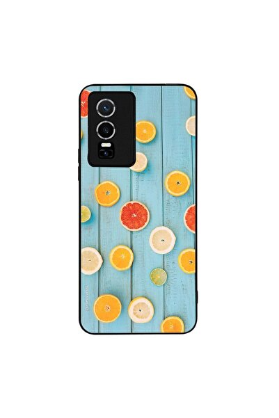Sonique Θήκη Fruit Series για VIVO Y74s / VIVO Y76 5G Γκρέιπφρουτ