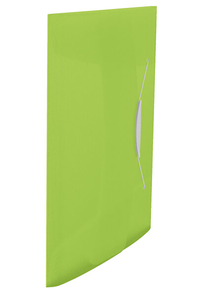 Esselte Dosar din plastic cu elastic verde Vivida