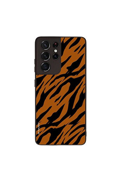 Sonique Θήκη Animal Print Series για Samsung Galaxy S21 Ultra Tiger 01