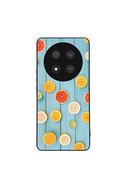 Sonique Θήκη Fruit Series για Honor Magic7 Lite 5G Γκρέιπφρουτ