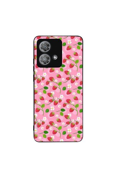 Sonique Θήκη Fruit Series για Motorola Edge 40 Neo 5G Φράουλα