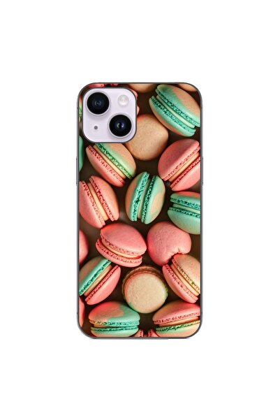 OEM Husa compatibila cu Apple iPhone 14 Silicon Gel Tpu Model Tasty Macarons