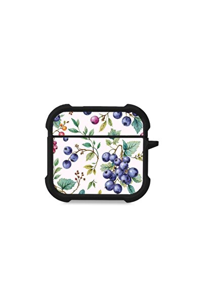 Sonique Θήκη Σιλικόνης Fruit Series για AirPods 4 Μύρτιλο