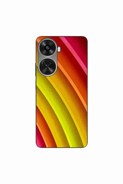 OEM Husa compatibila cu Huawei Nova 12 SE Silicon Gel Tpu Model Abstract Stripes