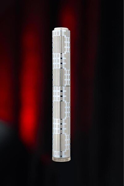 caka lighter Milano Desen Silver Benzinli Çakmak - CKL-011