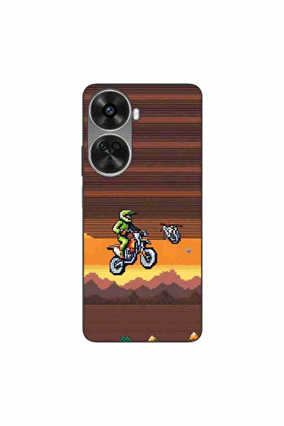 OEM Husa compatibila cu Huawei Nova 12 SE Silicon Gel Tpu Model Pixel Art Mot...