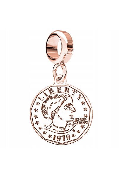 Larezo Pandantiv Tip Charm Pentru Bratari Modulare, Argint 925 Placat Cu Aur ...