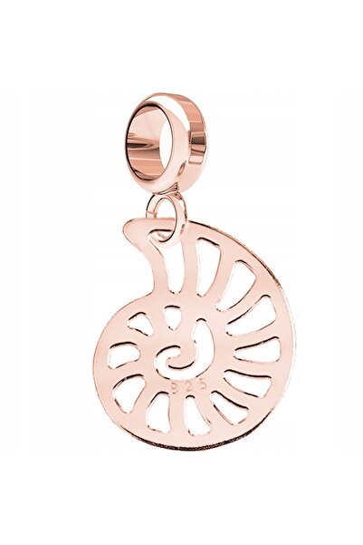 Larezo Charm, Model Scoici Auriu Roz, Scoică, Inaltime 25mm, Culoare Auriu Ro...
