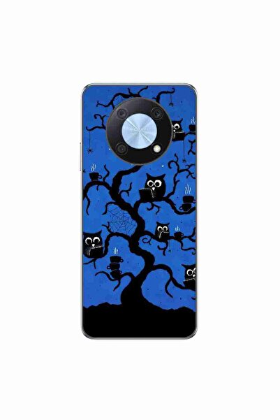 OEM Husa compatibila cu Huawei Nova Y90 Silicon Gel Tpu Model Halloween Tree ...