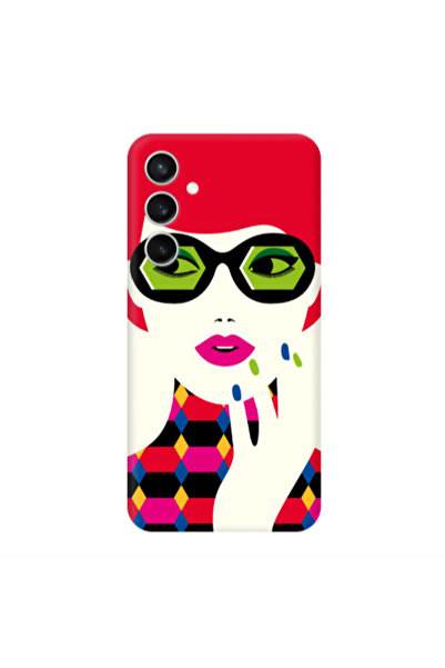 Other Samsung S24 Plus Red hair girl Transparent Silicone TPU Θήκη