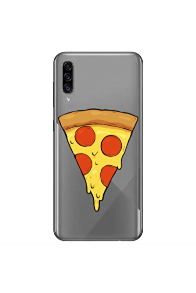 Other Samsung A30S Pizza Slice Transparent Silicone TPU Θήκη