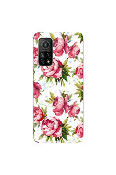 Other Xiaomi Mi 10T Pro Roses and laves Transparent Silicone TPU Θήκη
