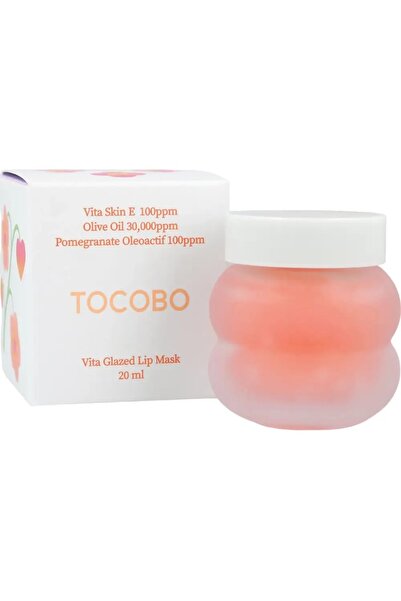 TOCOBO Vita Glazed, Hidratant și Netezitor, Mască de buze, 20 ml