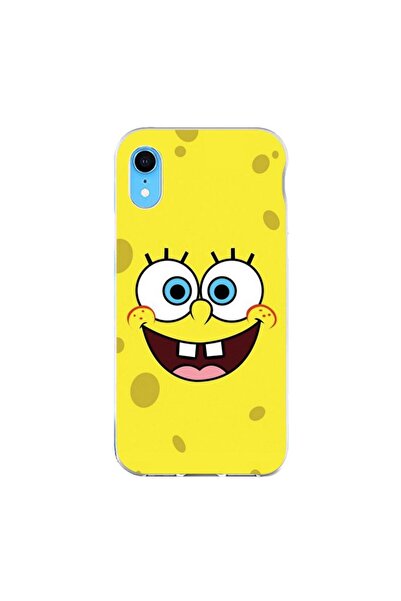 OEM Θήκη συμβατή με Apple iPhone XR από σιλικόνη gel TPU με σχέδιο Σφουγγαράκ...