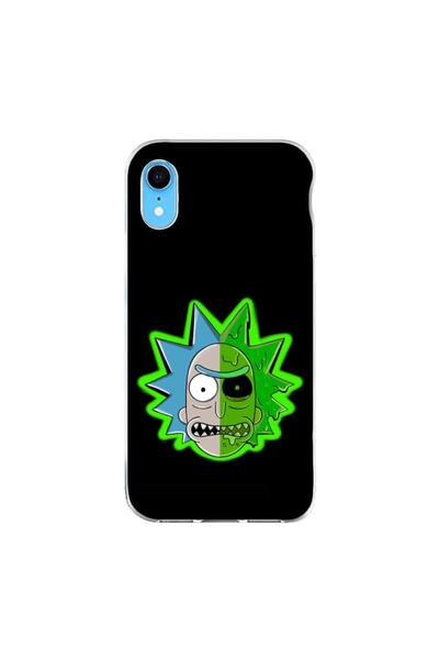 OEM Husa compatibila cu Apple iPhone XR Silicon Gel Tpu Model Rick And Morty ...