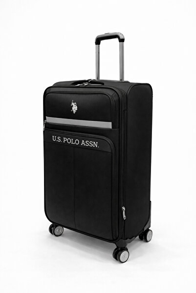 U.S. Polo Assn. Kabin Boy Kumaş Valiz Siyah 26050