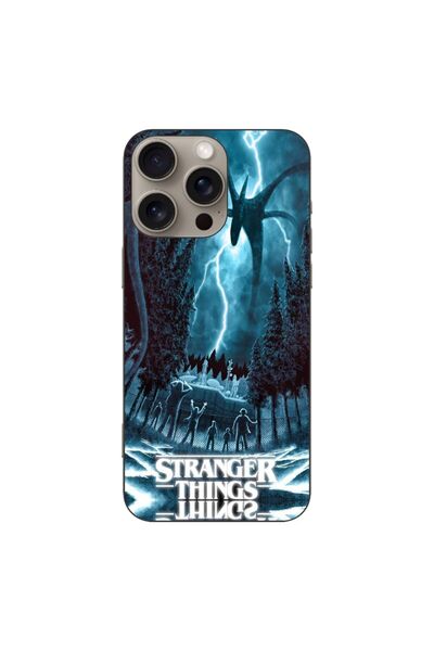 OEM Husa compatibila cu Apple iPhone 16 Pro Max Silicon Gel Tpu Model Strange...