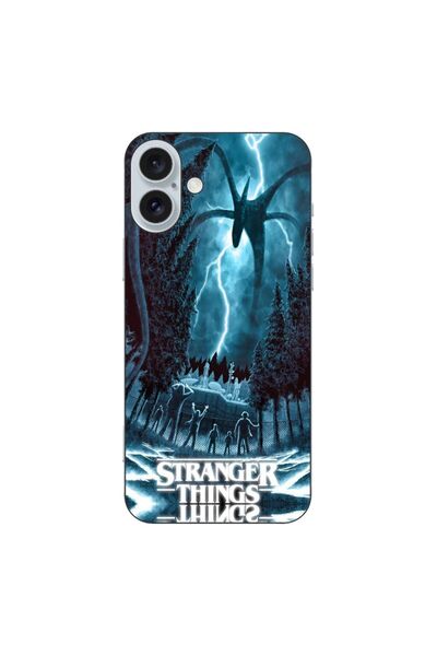 OEM Θήκη συμβατή με Apple iPhone 16 Plus από Σιλικόνη Gel TPU με σχέδιο Stran...