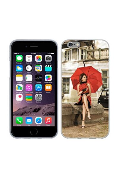 OEM Husa compatibila cu Apple iPhone 6, iPhone 6S Silicon Gel Tpu Model Women...