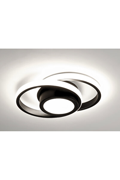 LightPlanet Lustra LED Negru cu 3 functii lumina/rece/calda/neutra