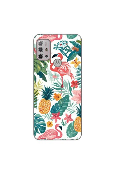 OEM Husa compatibila cu Motorola Moto G10, G30 Silicon Gel Tpu Model Tropical...