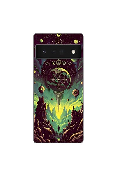 OEM Θήκη συμβατή με Google Pixel 6 Pro από σιλικόνη gel TPU με σχέδιο Μυστικό...